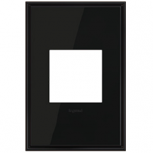 Legrand AWC1G2BLN4 - adorne Black Nickel One-Gang Screwless Wall Plate