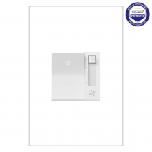 Legrand AAFN4S16AW4 - adorne Paddle Fan Speed Control Switch, White, with Microban