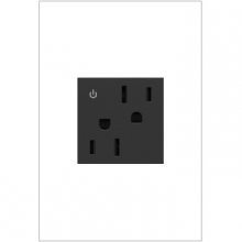 Legrand ARCD152G10 - adorne 15A Tamper-Resistant Dual-Controlled Outlet, Graphite