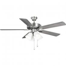 Progress P250081-009-WB - P250081-009-WB CEILING FAN W/LIGHT KIT