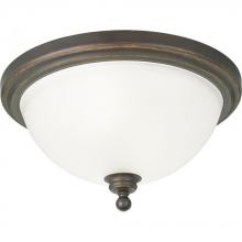 Progress P3312-20 - Madison Collection Two-Light 15-3/4" Close-to-Ceiling