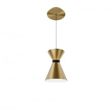 WAC US PD-57108-40-BK/AB - Pin Up Pendant Light