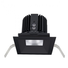 WAC US R4SD1T-NTWA-BK - Volta 4.5" Square Shallow Regressed Trim with LED Light Engine