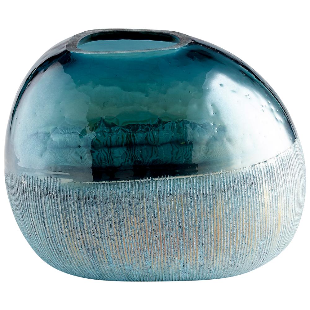 Cape Caspian Vase | Blue | Small