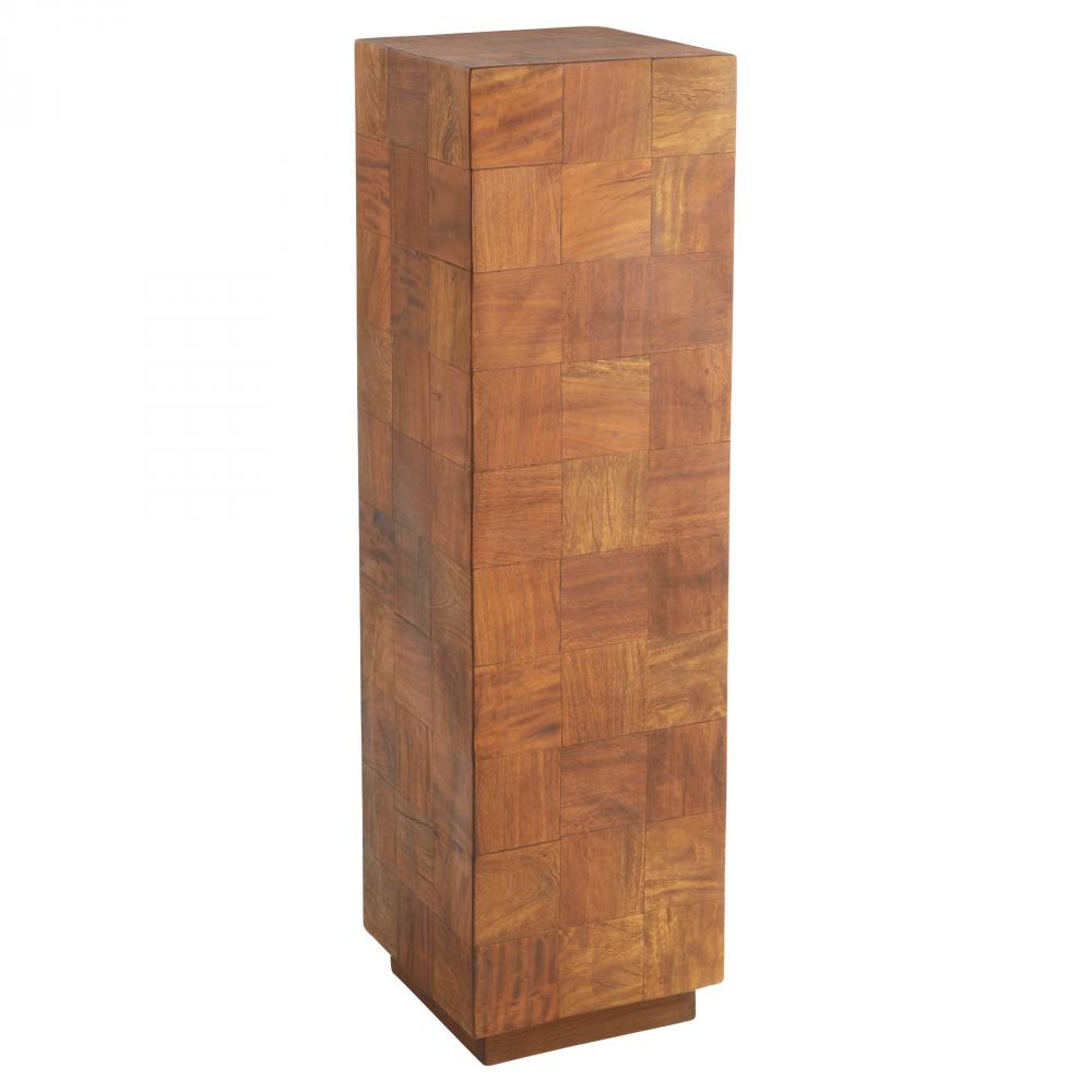 Halma Pedestal | Reclaimed Wood | Large