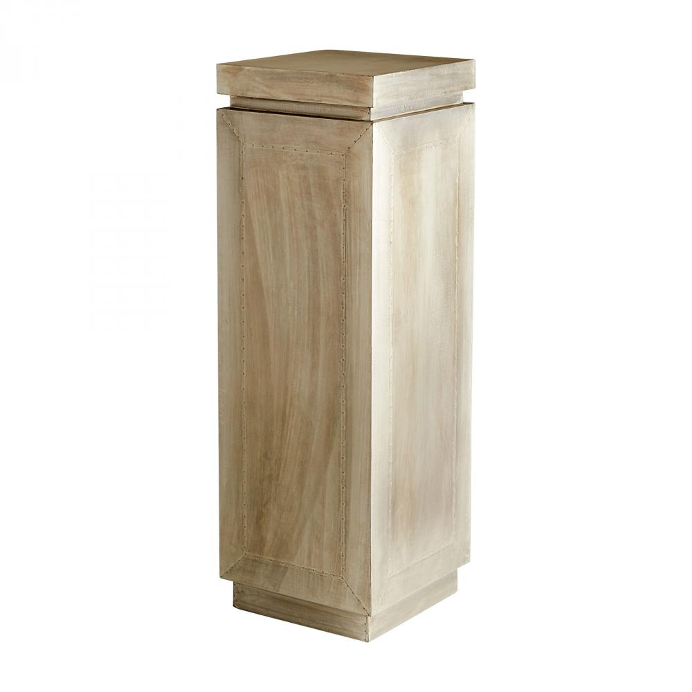 Anatolia Pedestal | White Metal | Medium