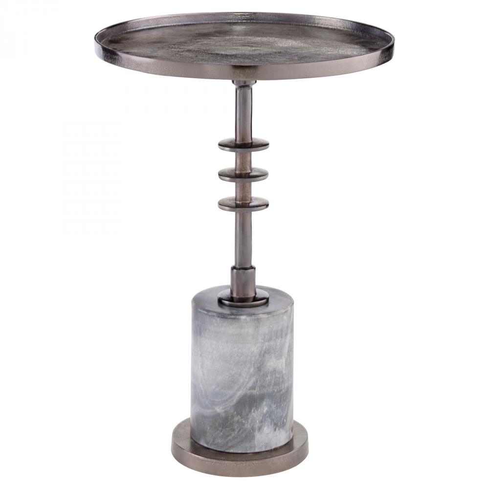 Jetson Accent Table Nickel