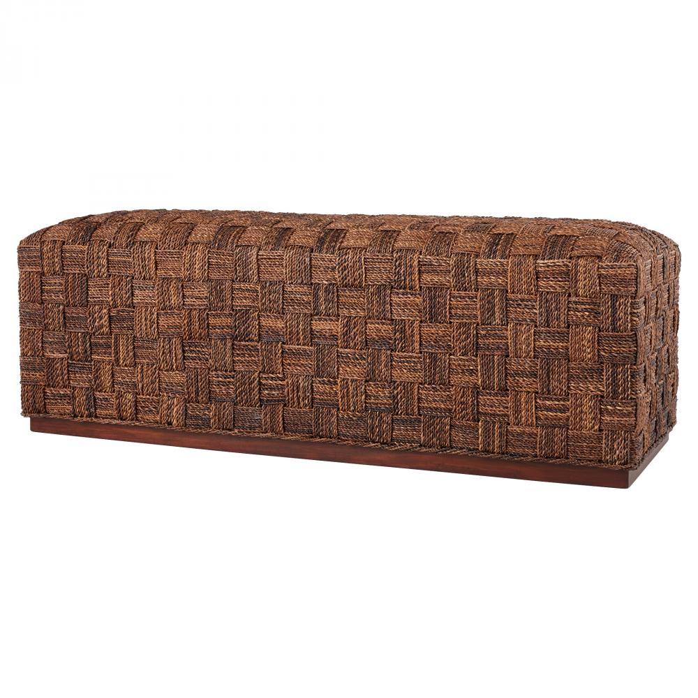 Milos Bench | Brown