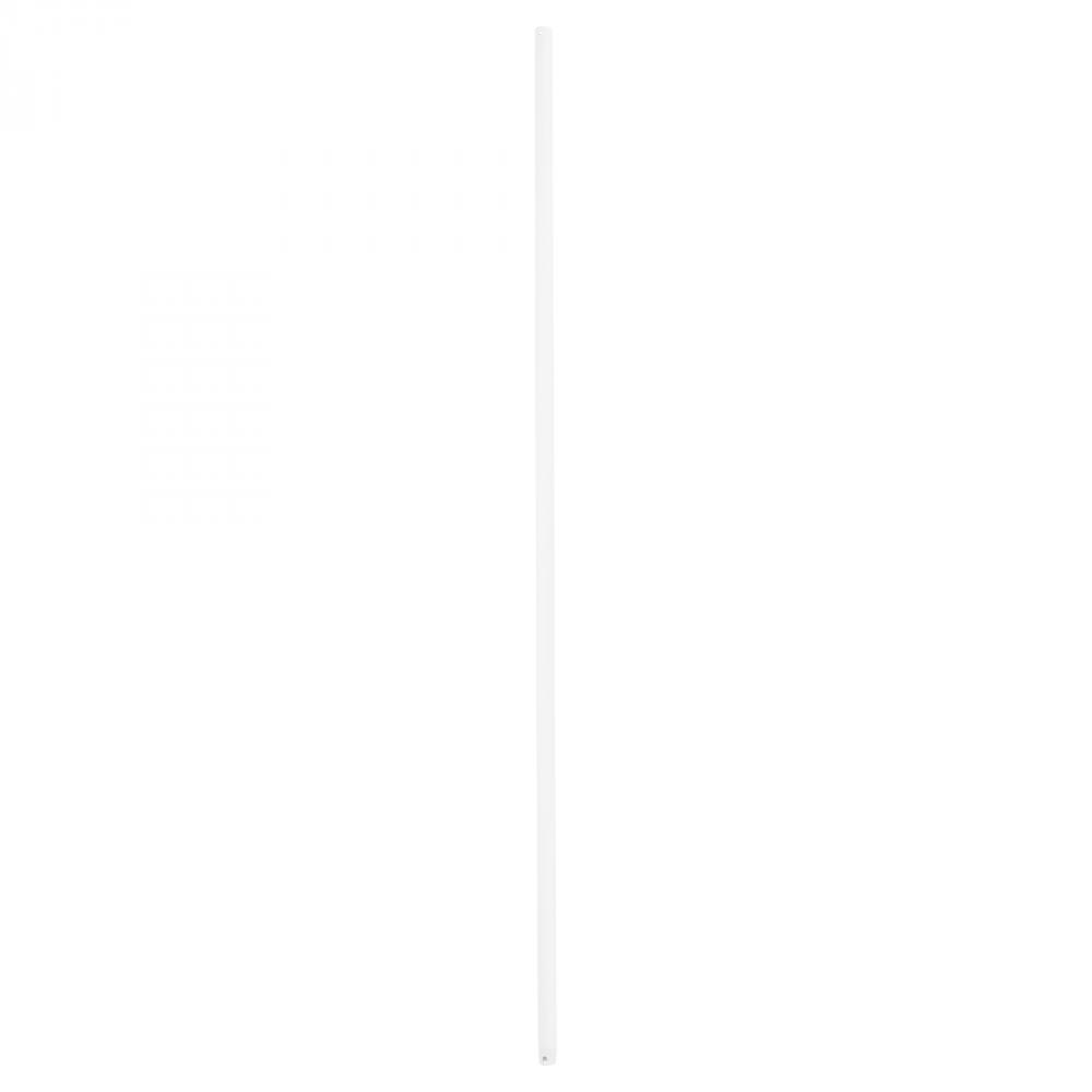 60" Downrod - Studio White