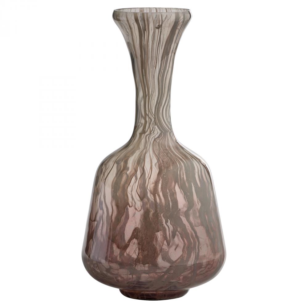 Billow Bottle Vase | Grey Swirl - Large