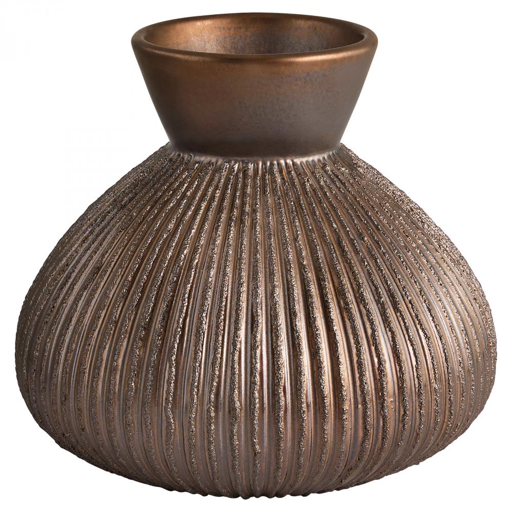 Starship Vase | Metallic Bronze | Stout