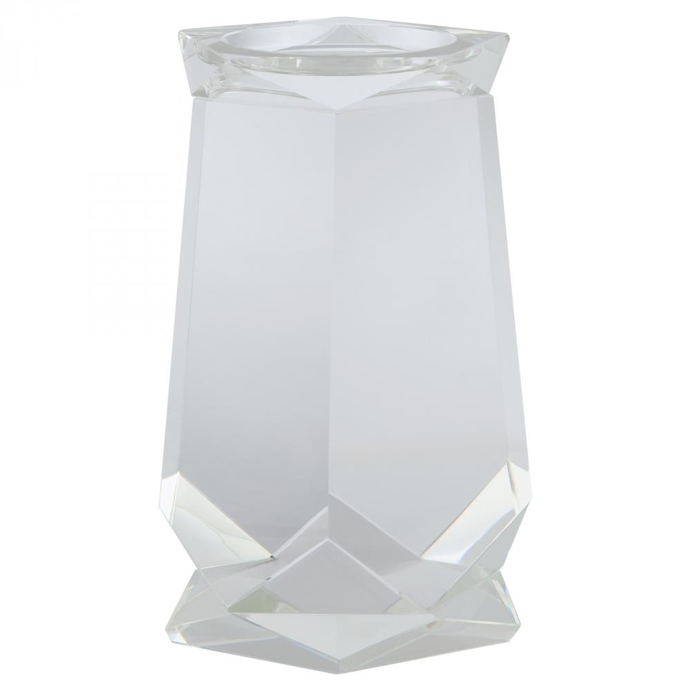 Faceted Pillar Candleholder - Large