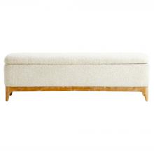 Cyan Designs 11380 - Diascia Bench | White | Cream