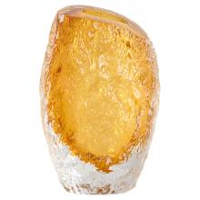 Cyan Designs 12034 - Baltic Vase | Amber | Clear - Small