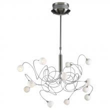PLC Lighting 6035 SN - 12 Light Chandelier Fusion Collection 6035 SN