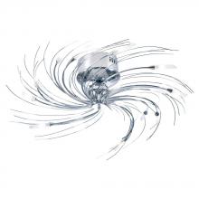 PLC Lighting 6065 PC - 12 Light Ceiling Light Northstar Collection 6065 PC