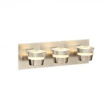 PLC Lighting 90063SN - PLC1 Three light vanity from the Sitra collection