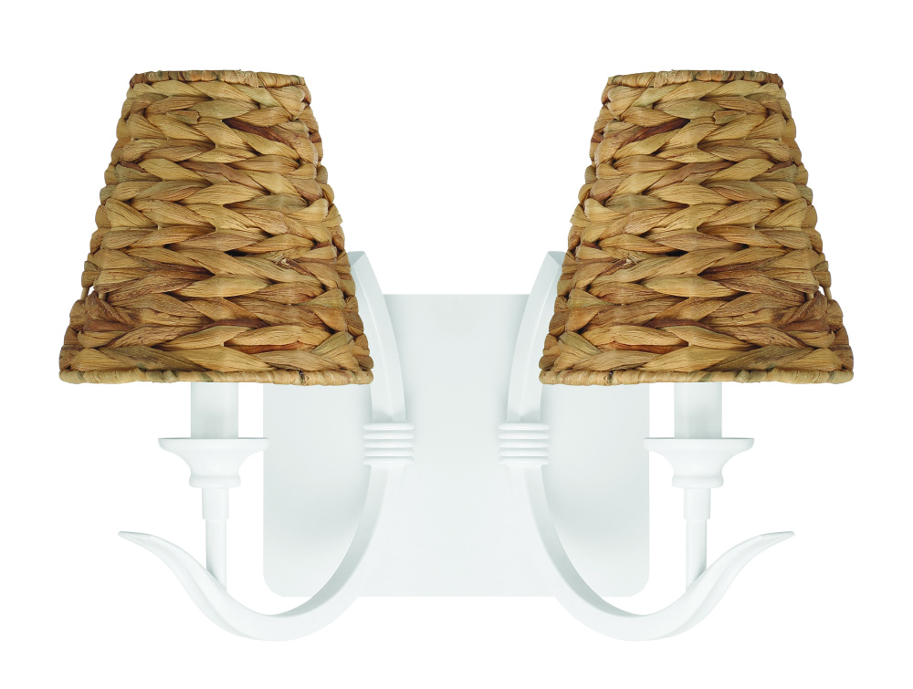 Kokomo 2 Light Wall Sconce in Matte White