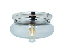 Craftmade 35081-PLN - Yorktown 1 Light Flushmount in Polished Nickel