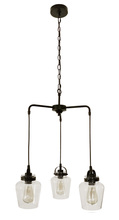 Craftmade 53523-FB - Trystan 5 Light Chandelier in Flat Black