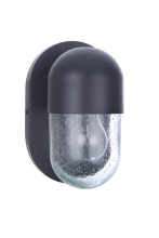 Craftmade 55001-FB - Pill 1 Light Wall Sconce in Flat Black