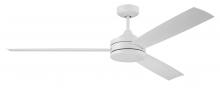 Craftmade INS62W3 - 62" Inspo Indoor/Outdoor in White w/ White Blades