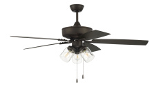 Craftmade OP104ESP5 - Outdoor Pro Plus 104 52" 5-Blade Indoor/Outdoor (Wet) Ceiling Fan in Espresso w/ Matte Espresso 