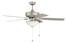 Craftmade OP211PN5 - Outdoor Pro Plus 211 52" 5-Blade Indoor/Outdoor (Wet) Ceiling Fan in Painted Nickel w/ ABS Paint