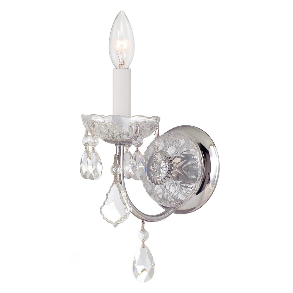 Imperial 4.75'' Swarovski Spectra Crystal Polished Chrome Sconce