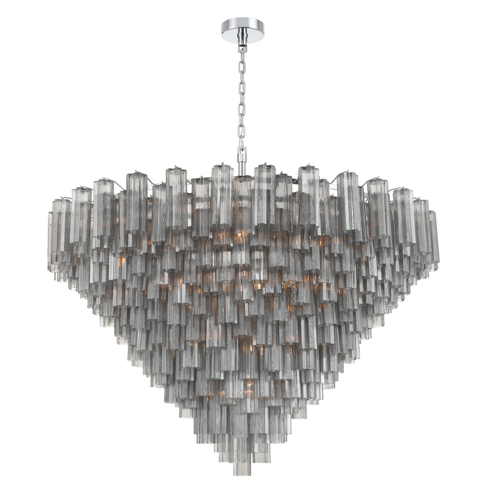 Addis 62'' Polished Chrome Chandelier
