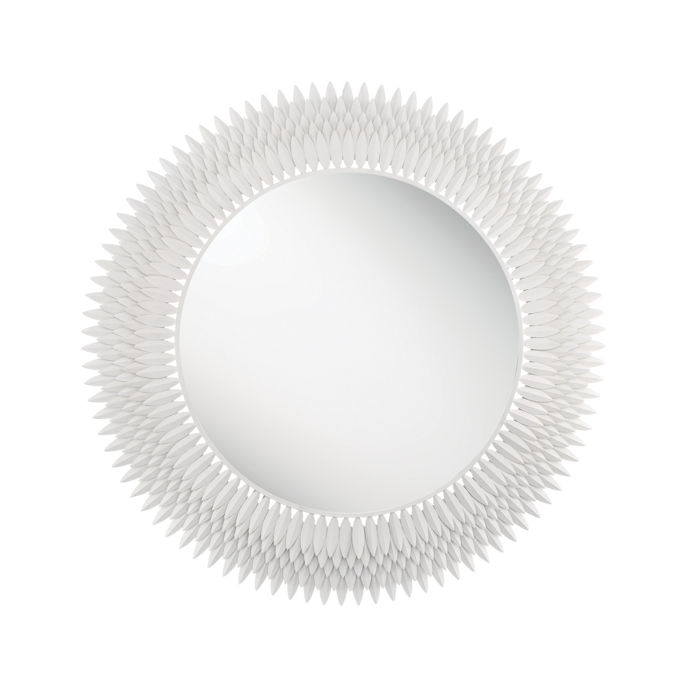 Broche 46.75'' Matte White Mirror