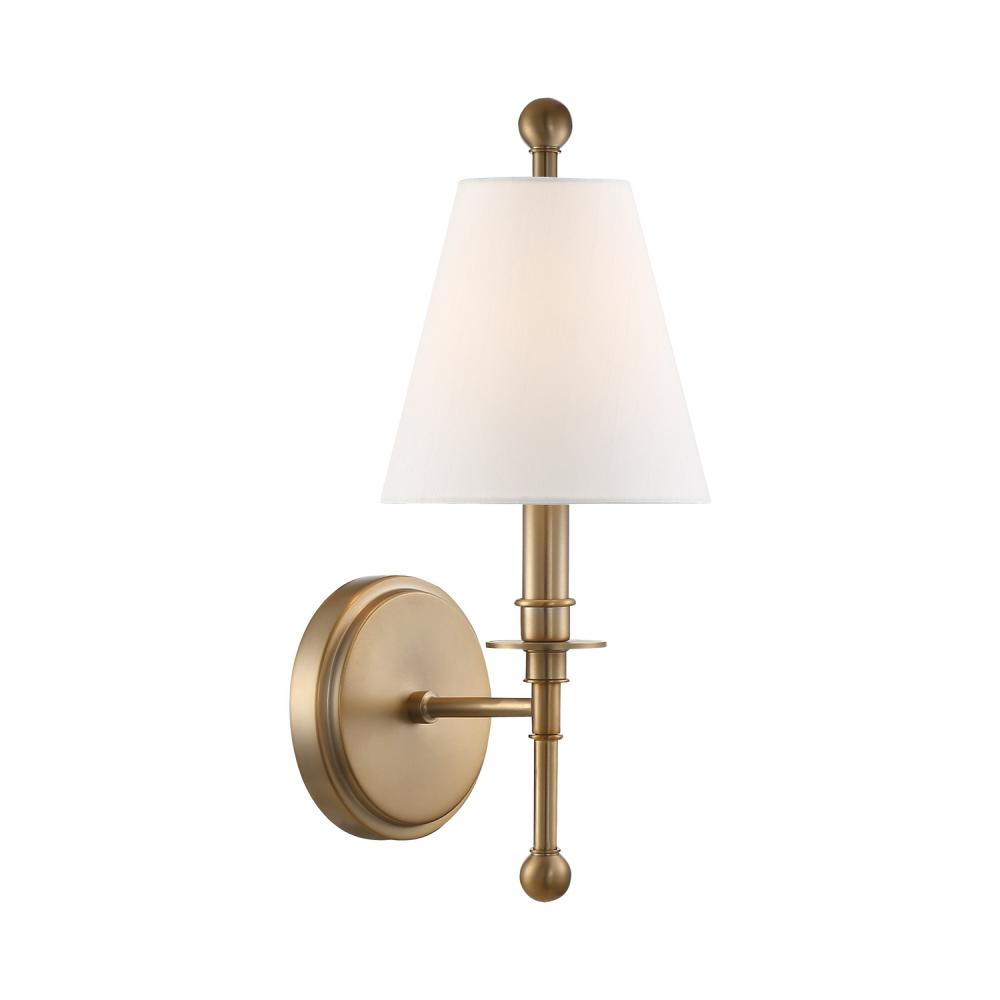 Riverdale 6'' Aged Brass Sconce