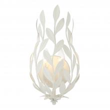 Crystorama 561-MT - Broche 8.25'' Matte White Sconce