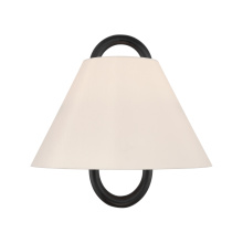 Crystorama JOJ-801-VG-MK - Jojo 11.75'' Vibrant Gold + Matte Black Sconce