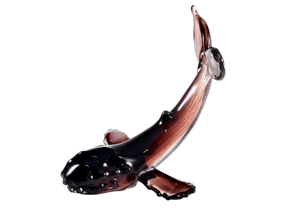 Whale Handcrafted Art Glass Figurine