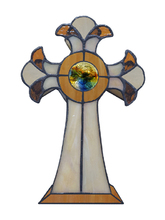 Dale Tiffany STA16122 - Cross Tiffany Accent Table Lamp