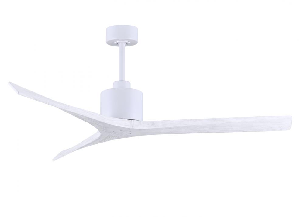 Mollywood - 60" Ceiling Fan - Matte White Finish - Matte White Blades