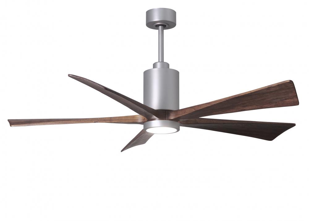 Patricia-5 - 60" Five Blade Ceiling Fan - 5CCT Integrated LED - Brushed Nickel Finish