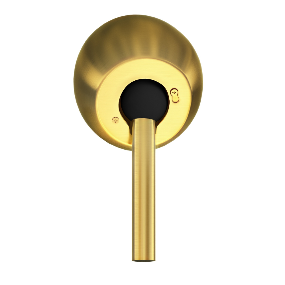 1° - 29° Slant Mount for Matthews Gerbar Fans - Brushed Brass Finish