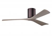 Matthews Fan Company IR3H-BB-GA-52 - Irene - 3H - Brushed Bronze - Gray Ash Tone Blades - 52" Blades