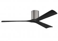 Matthews Fan Company IR3H-BP-BK-60 - Irene - 3H - Brushed Pewter - Black Blades - 60" Blades