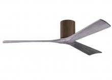Matthews Fan Company IR3H-WN-BW-60 - Irene-3H - Three Blade Flush Mount Paddle Fan - 60" - Walnut Finish - Barn Wood Tone Blades