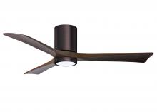 Matthews Fan Company IR3HLK-BB-WA-52 - Irene - 3HLK - Brushed Bronze - Walnut Tone Blades - 52" Blades