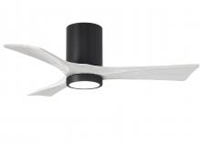 Matthews Fan Company IR3HLK-BK-MWH-42 - Irene - 3HLK - Matte Black - Matte White Blades - 42" Blades