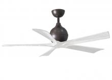 Matthews Fan Company IR5-TB-MWH-52 - Irene 5 - Textured Bronze - Matte White - 52" Blades