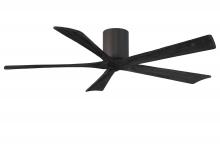 Matthews Fan Company IR5H-TB-BK-60 - Irene - 5H - Textured Bronze - Matte Black Blades - 60" Blades