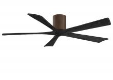 Matthews Fan Company IR5H-WN-BK-60 - Irene - 5H - Walnut Tone - Matte Black Blades - 60" Blades