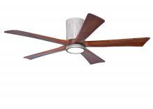 Matthews Fan Company IR5HLK-BW-WA-52 - Irene-5HLK - 52" Five Blade Flush Mount Paddle Fan - 5CCT Integrated LED - Barn Wood Tone Finish
