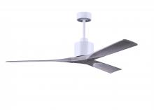 Matthews Fan Company NK-MWH-BW-60 - Nan - 60" Ceiling Fan - Matte White Finish - Barn Wood Tone Blades