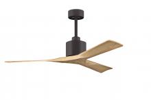 Matthews Fan Company NK-TB-LM-52 - Nan - 52" Ceiling Fan - Textured Bronze Finish - Light Maple Tone Blades